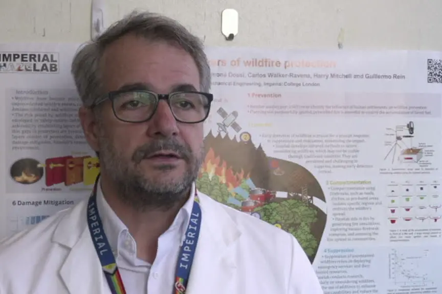 Incendi in Europa, l'esperto: forte impatto del cambiamento climatico