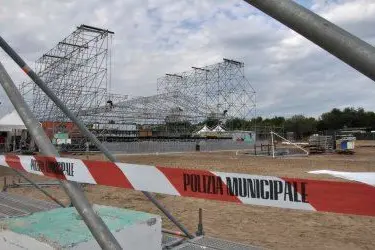 I sigilli all'Arena beach al Poetto di Quartu