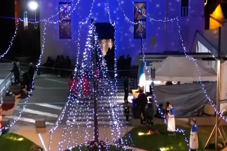 Stintino addobbata a Natale (foto concessa)