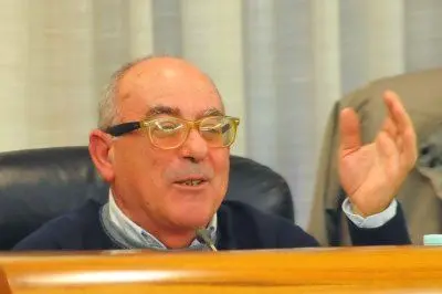Il sindaco di Portoscuso Adriano Puddu