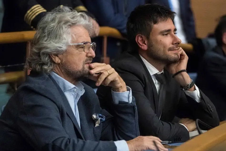 Beppe Grillo e Alessandro Di Battista