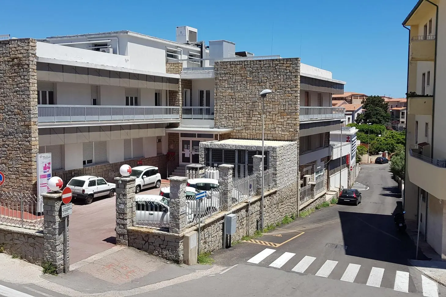 L'ospedale Paolo Merlo di La Maddalena (L'Unione Sarda)