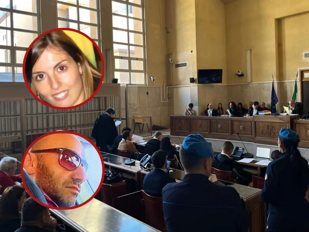 L'aula della Corte d'Appello e, nei riquadri, Francesca Deidda e Igor Sollai