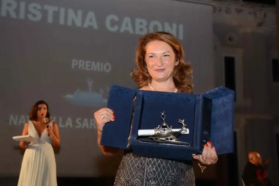 Cristina Caboni (Archivio L'Unione Sarda)