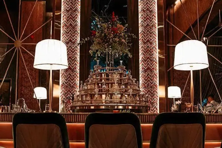 Un dettaglio del locale di Briatore (foto Instagram Billionaire Riyad)