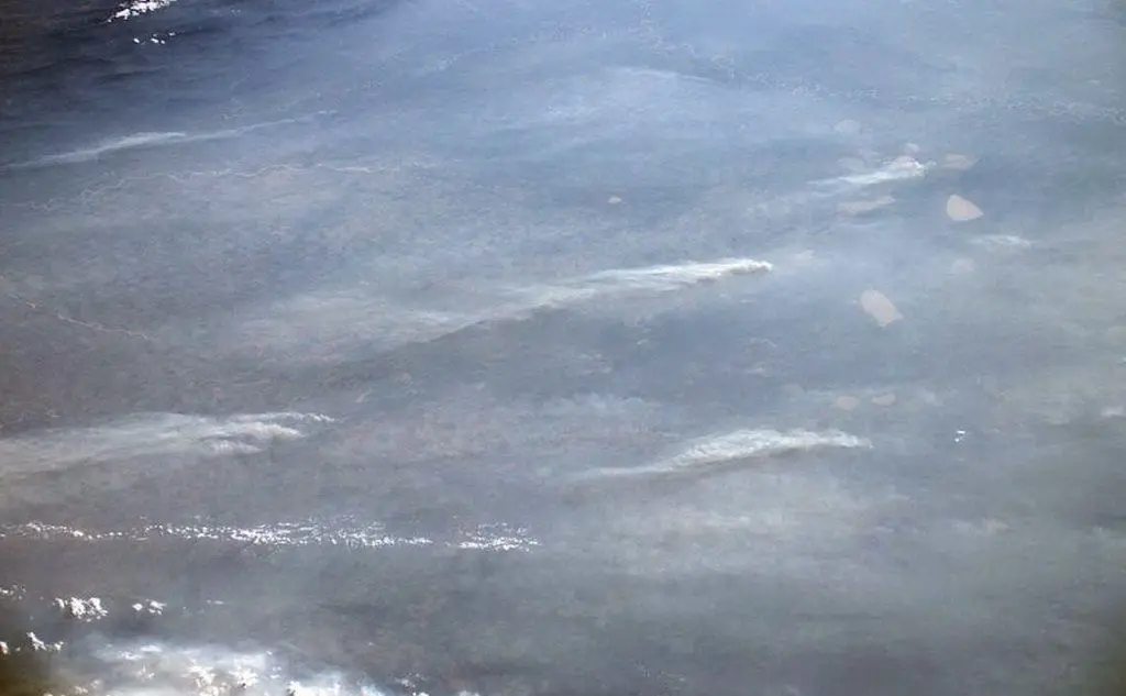 Decine e decine di incendi dolosi, spiega Parmitano