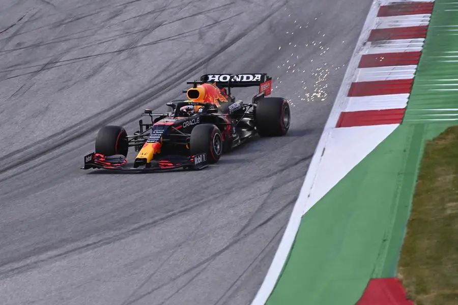 La Red Bull di Verstappen (Ansa)
