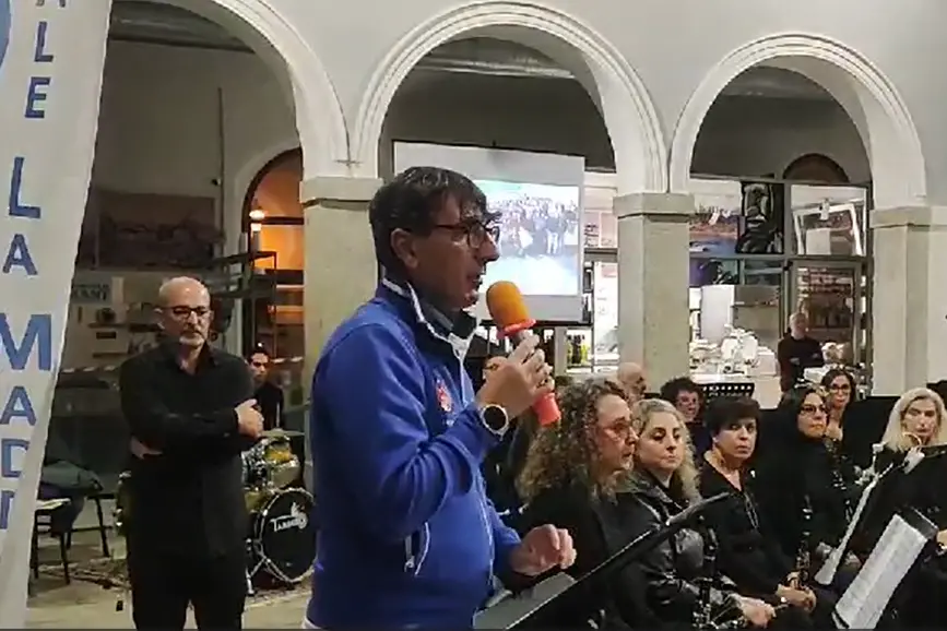 Simone Sotgiu, presidente Sezione Avis di La Maddalena (foto Ronchi)