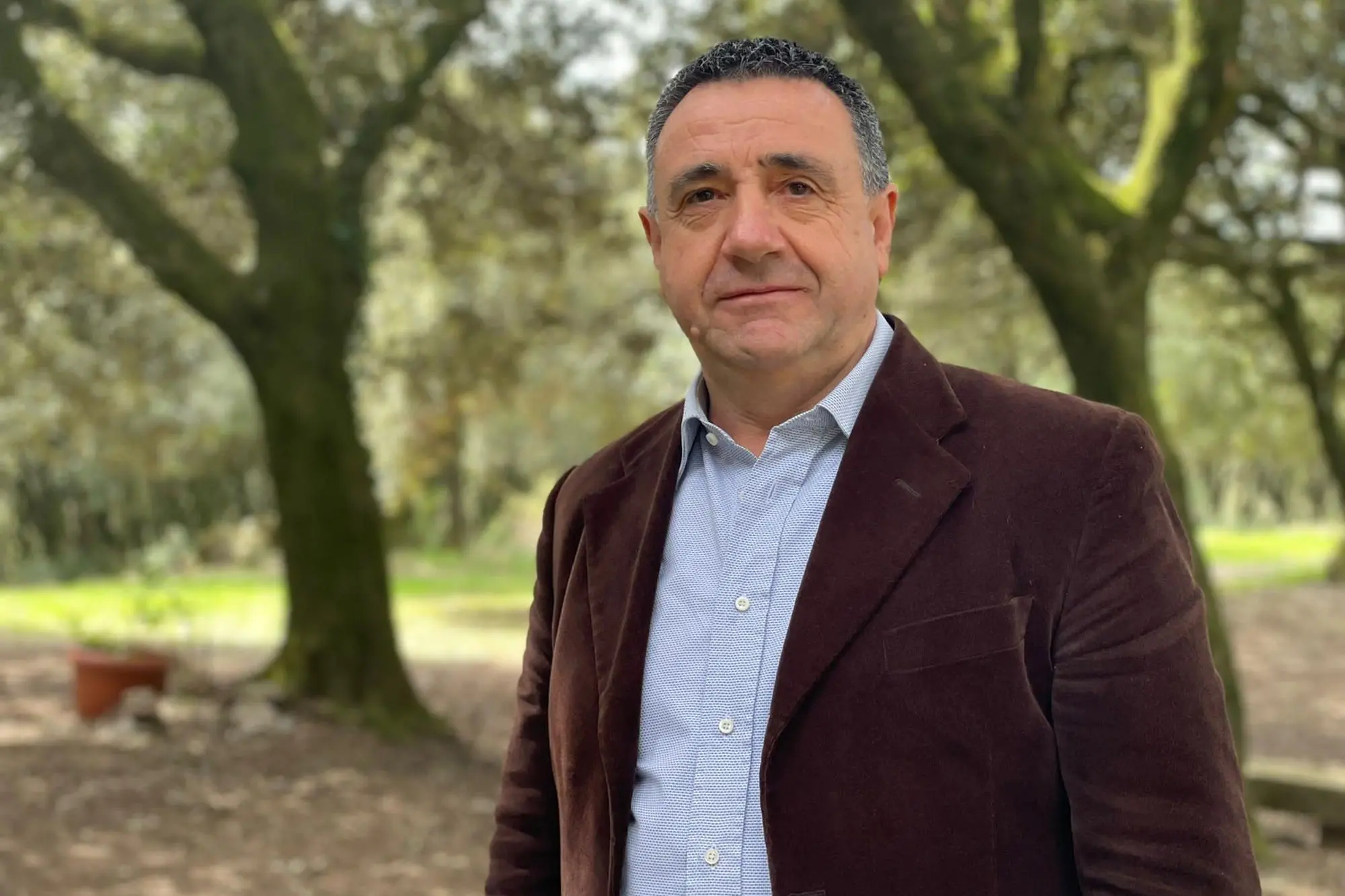 Battista Cualbu, presidente di Coldiretti Sardegna (Archivio L'Unione Sarda)