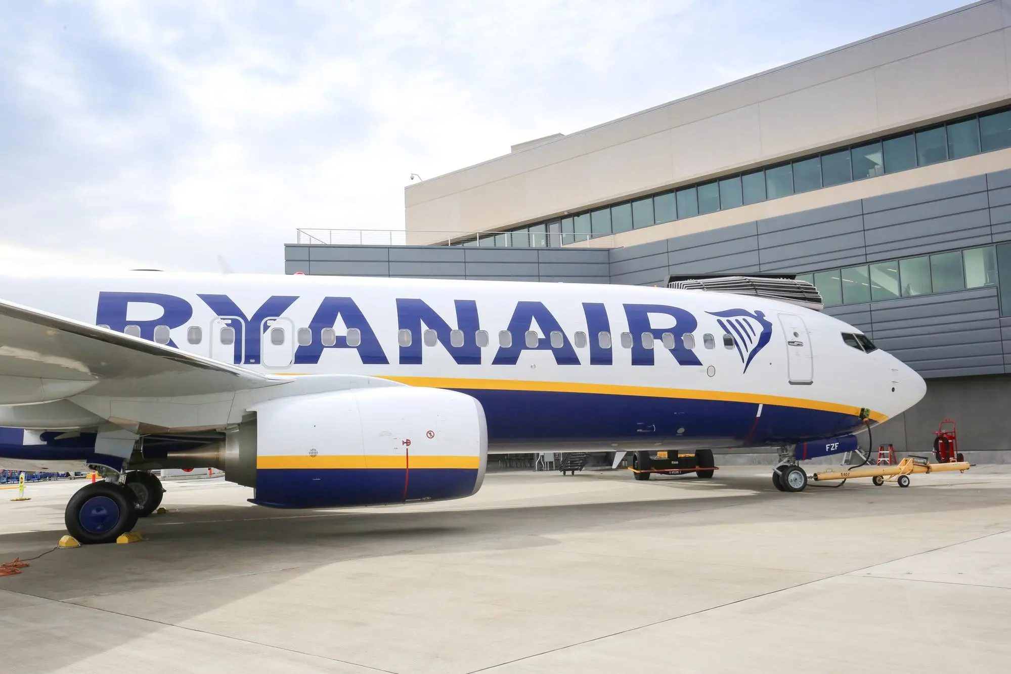 Un aereo di Ryanair