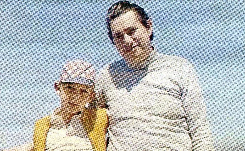 Alberto Torregiani con il padre Pierluigi (Ansa)