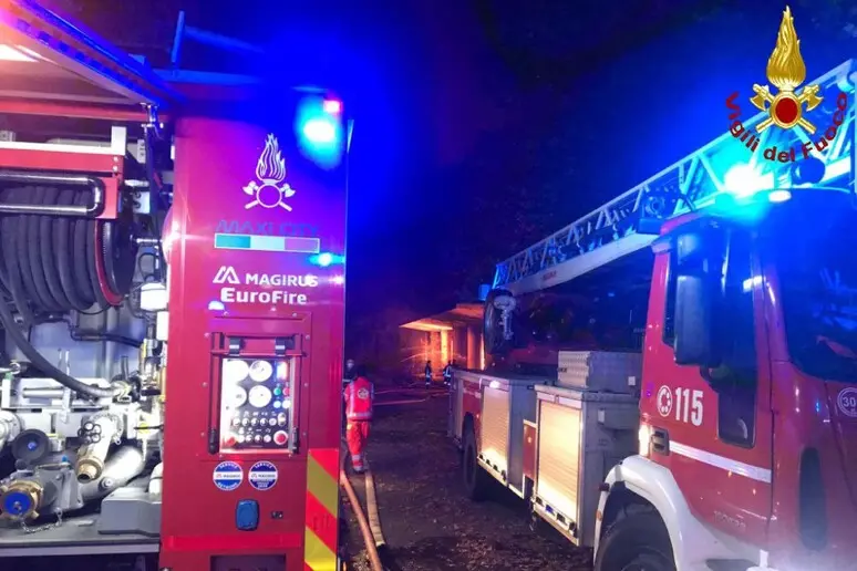 Vigili del fuoco (foto Ansa)