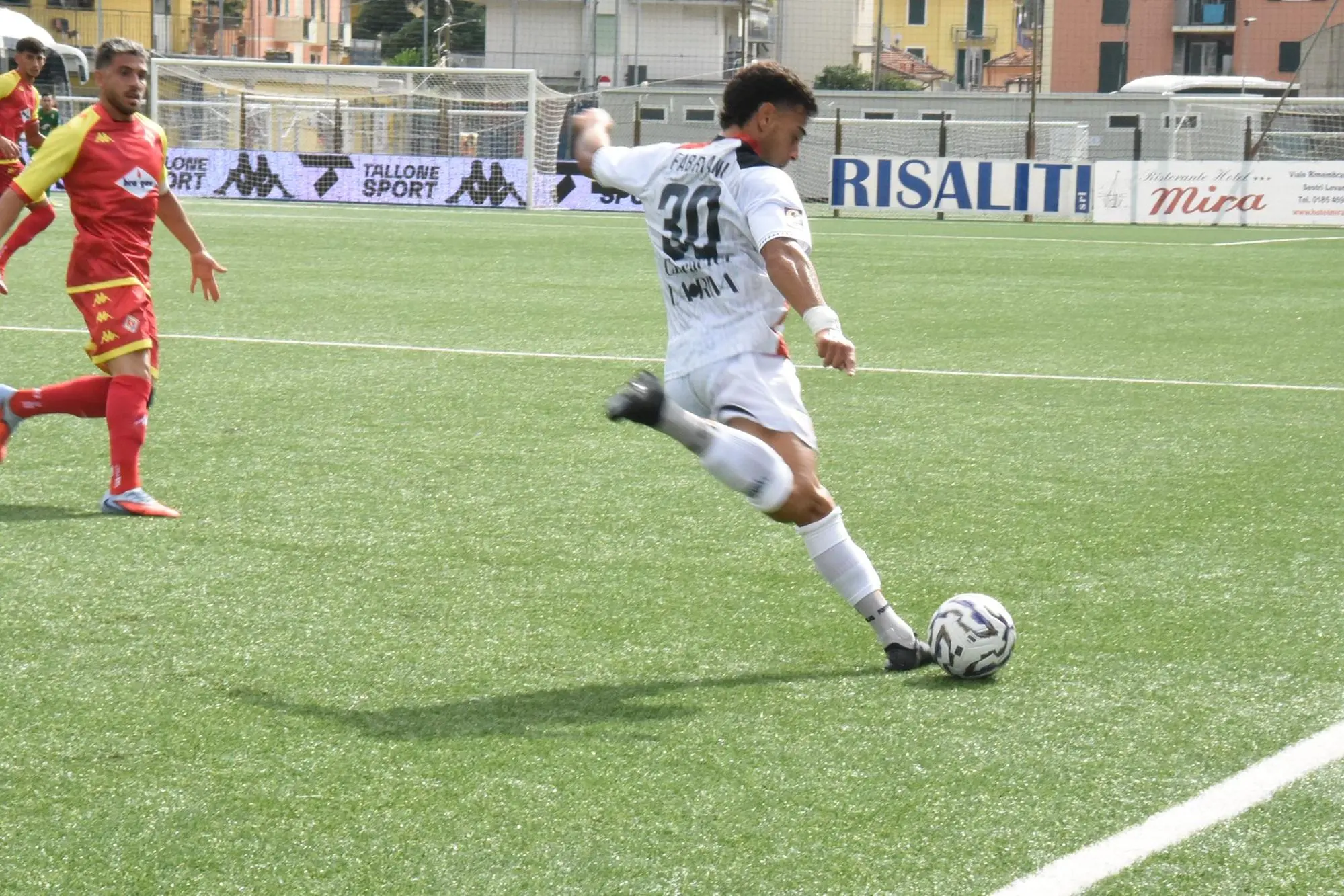 Fabriani ha dato l'assist a Diakite per il pareggio (foto ufficio stampa Bra)
