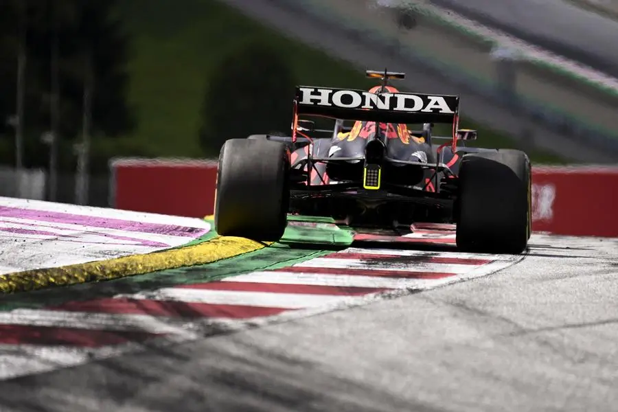 La Red Bull di Verstappen (Ansa)