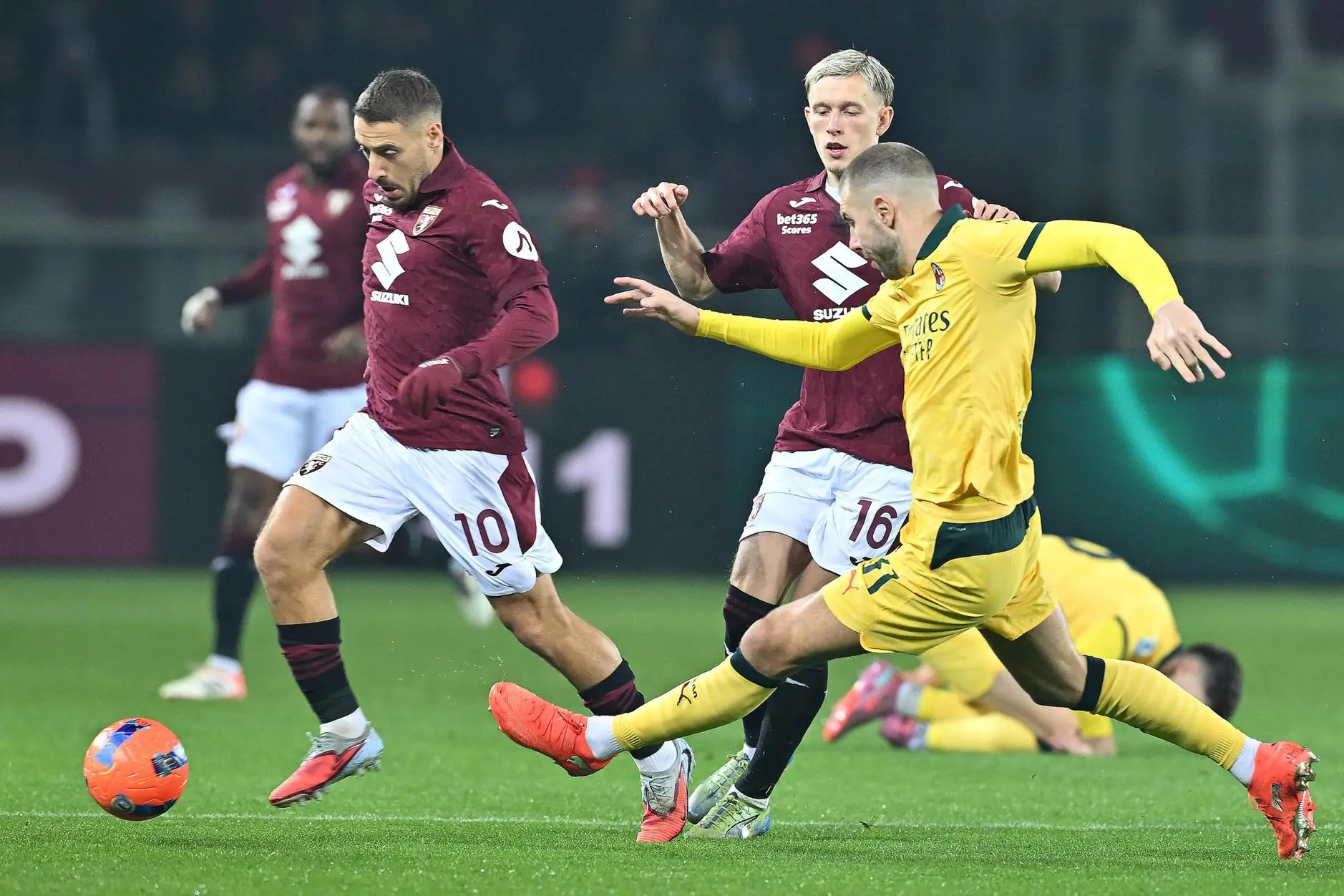 Torino-Milan (foto Ansa)