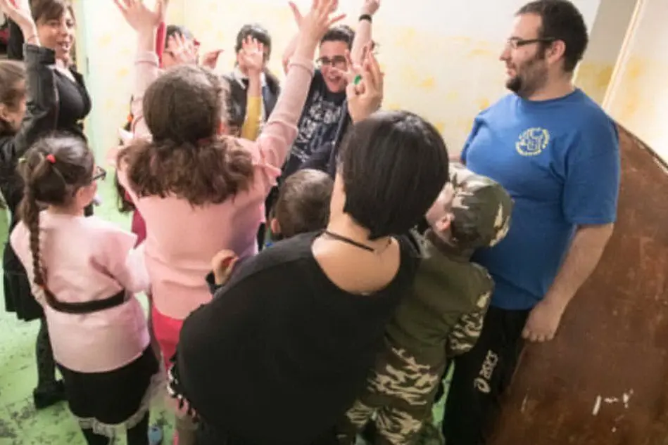 Un momento del progetto