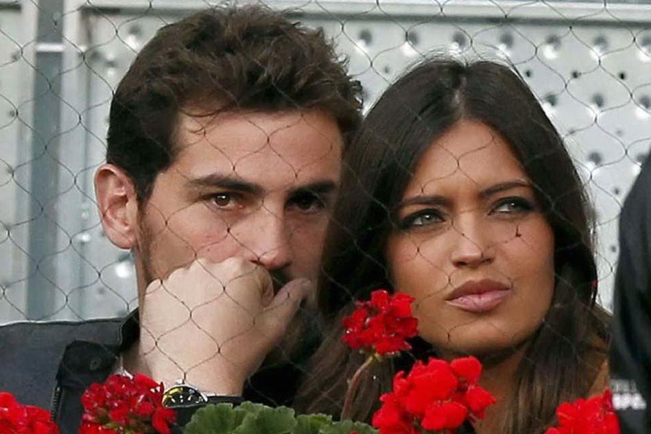 Iker Casillas e Sara Carbonero (Ansa)