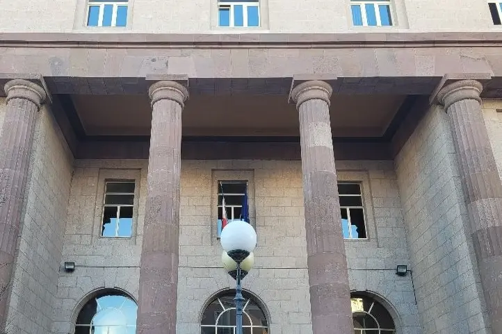 Il tribunale di Sassari (Foto Floris)