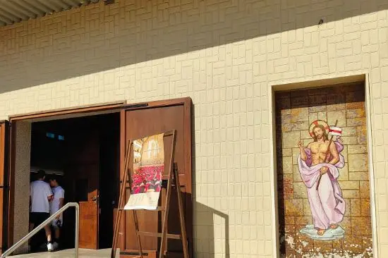 La chiesa Cristo Risorto (foto Pala)