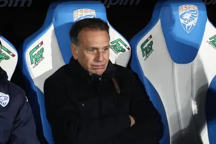 Massimo Cellino, presidente del Brescia (foto Ansa)