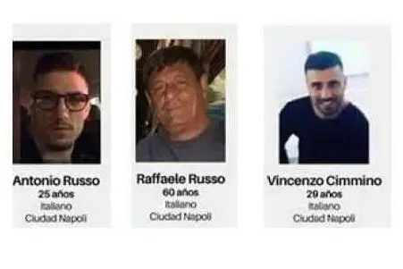 I tre italiani scomparsi