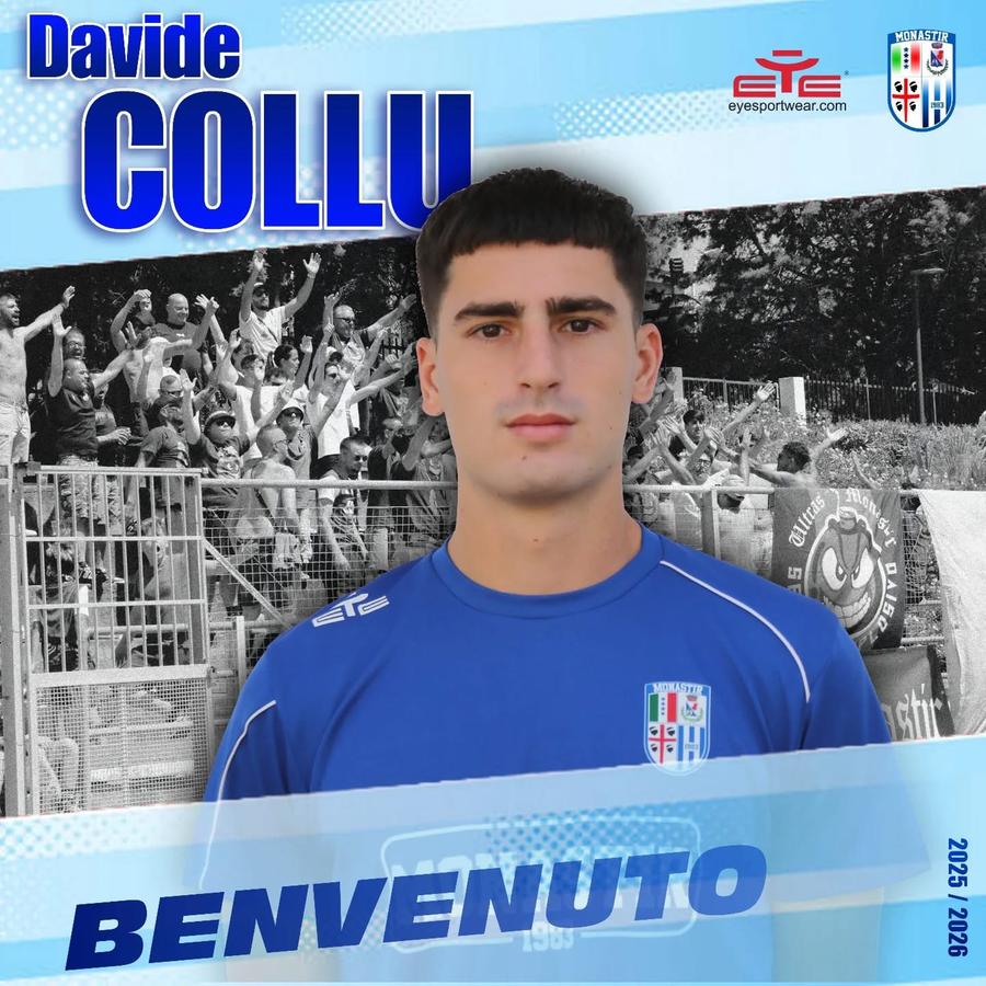 Serie D, nuovo acquisto del Monastir: Davide Collu