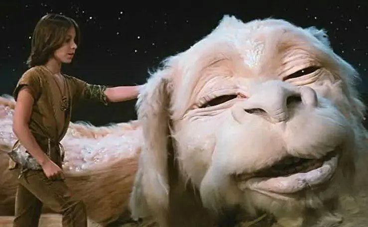 Bastian e Falkor (foto Wikipedia)