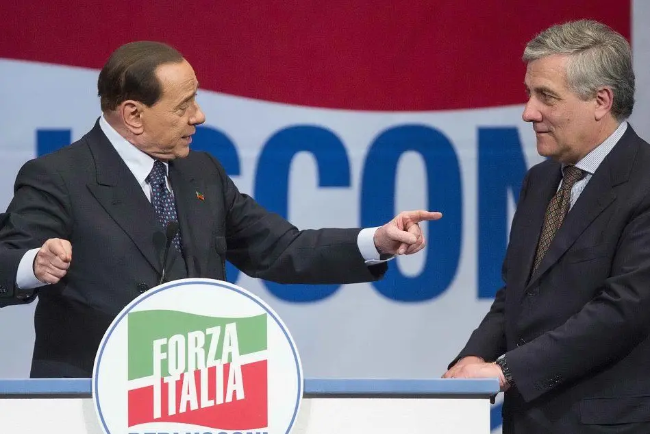 Silvio Berlusconi e Antonio Tajani