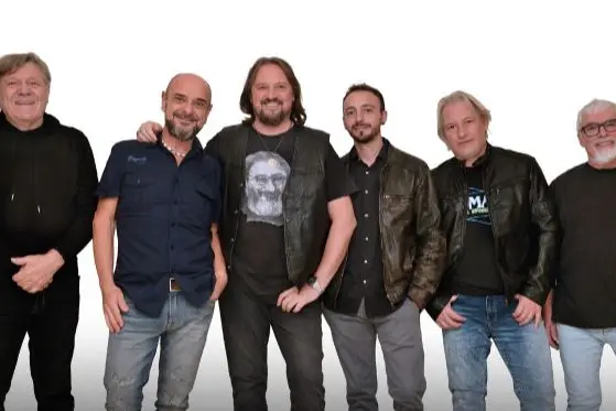 La band dei Nomadi (foto concessa)