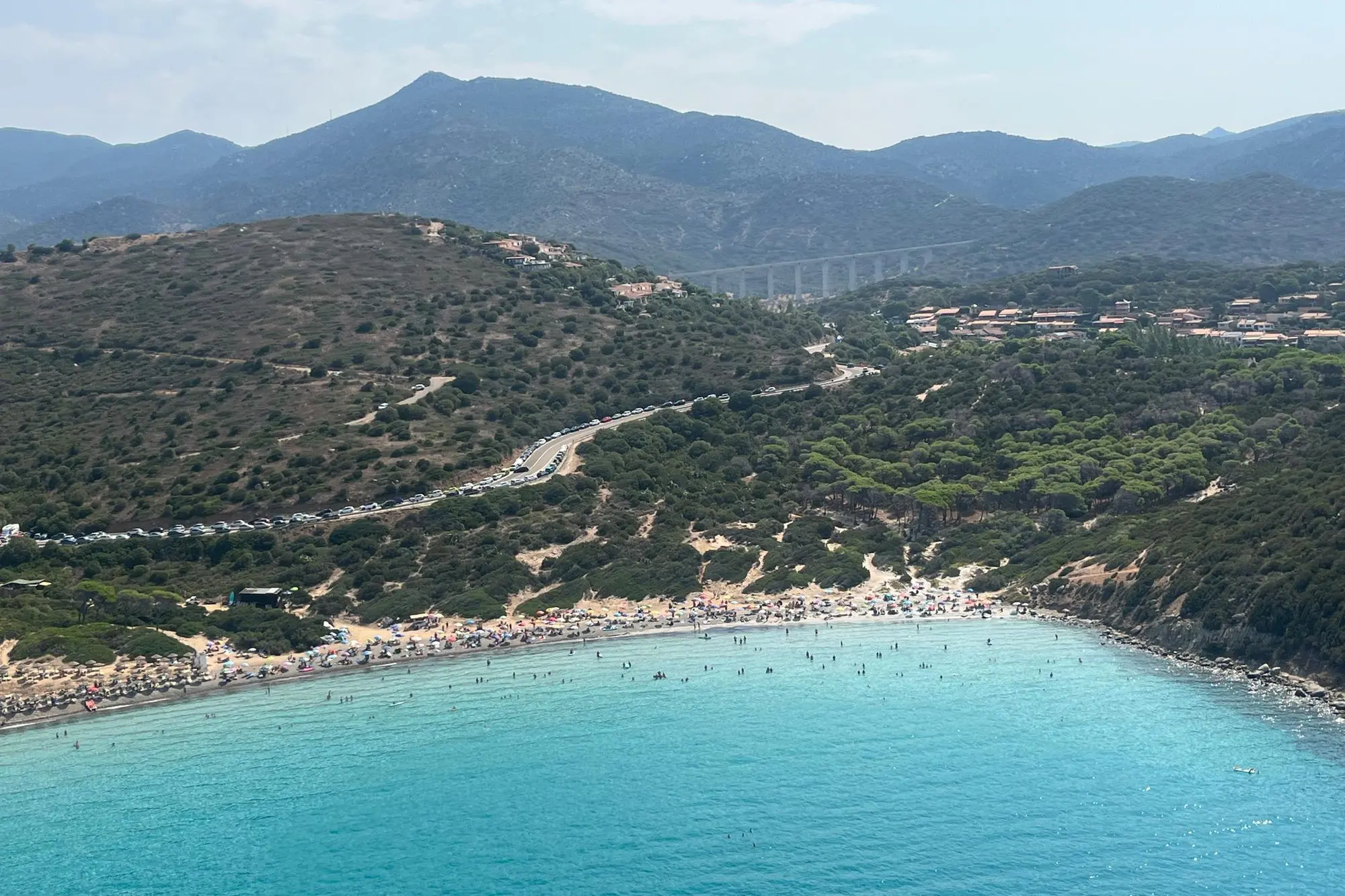 Mari Pintau a Quartu (archivio L'Unione Sarda)