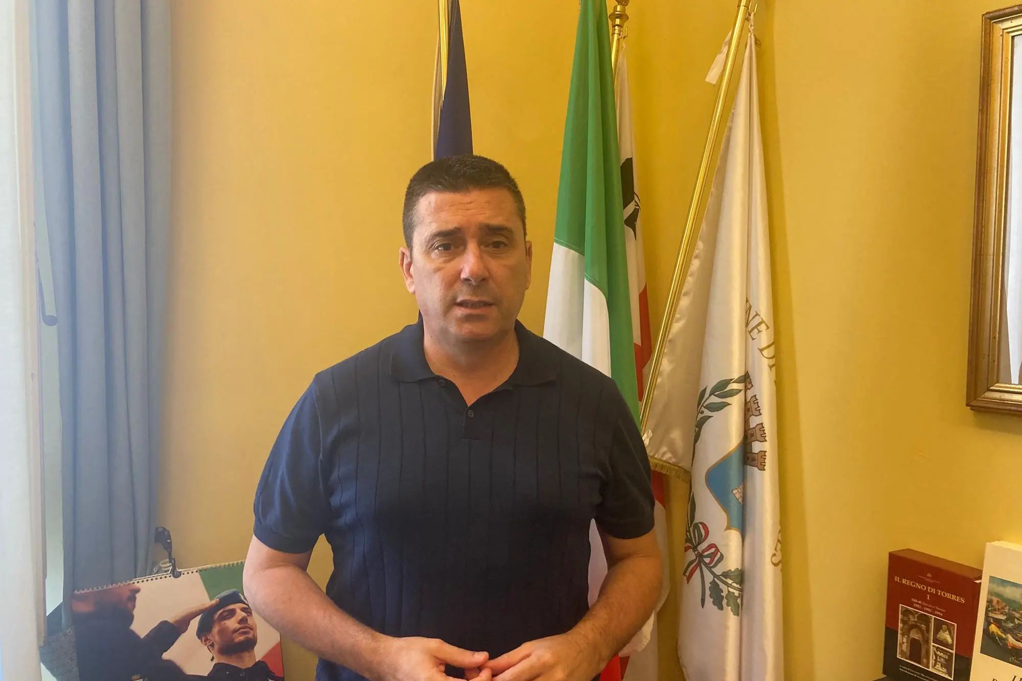 Il sindaco Massimo Mulas (foto Pala)