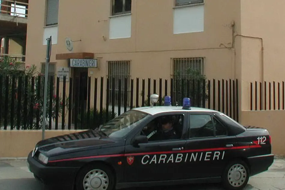 La caserma dei carabinieri di Siniscola