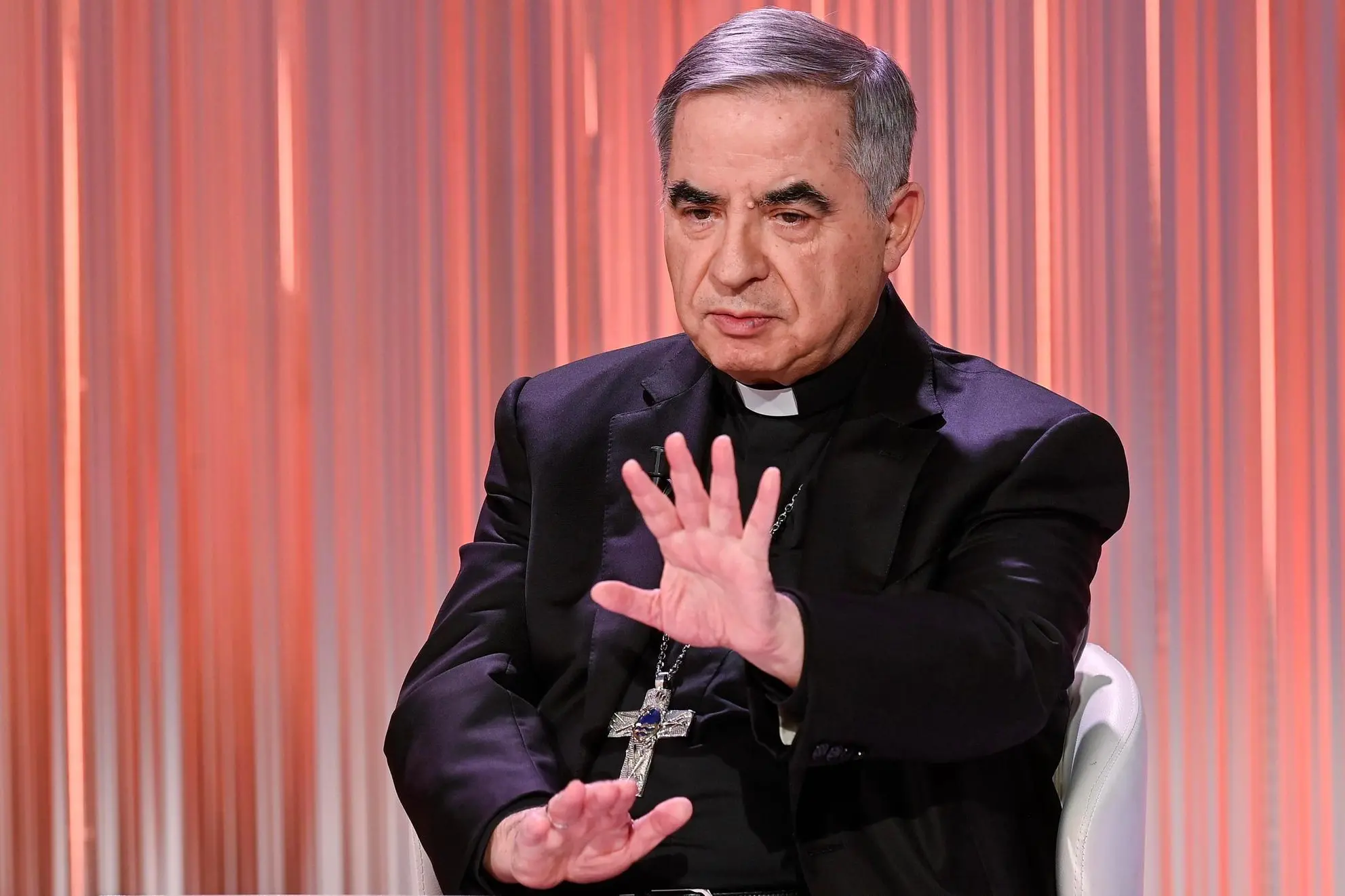 Il cardinale Angelo Becciu