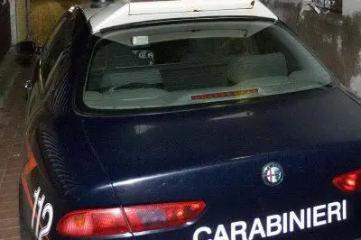Un'auto dei carabinieri