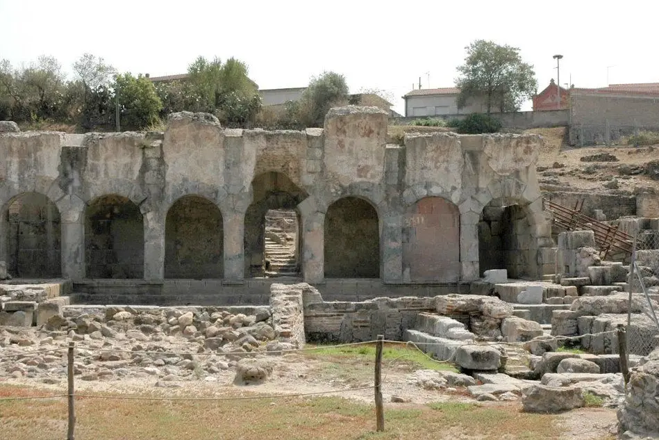 Fordongianus, la zona archeologica