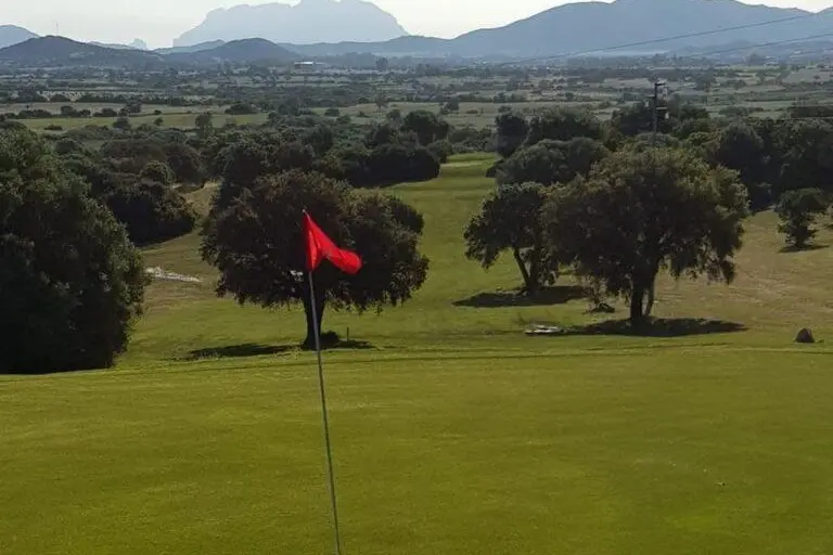 Uno scorcio del Botanic Golf Sa Cuba di Olbia