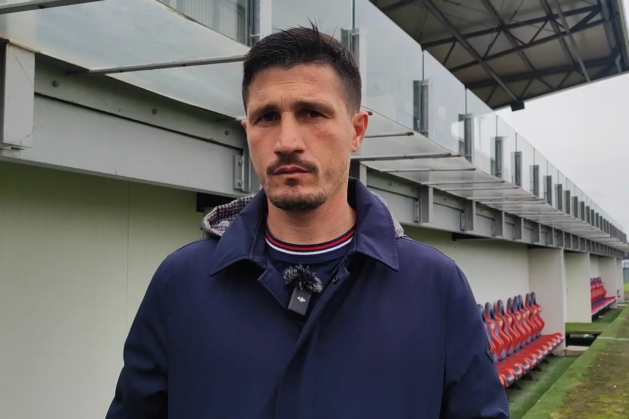 Fabio Pisacane, allenatore del Cagliari Primavera (foto Accardi)