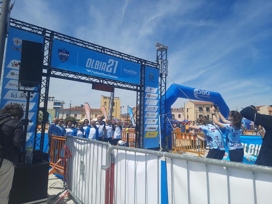 Successo per la StraOlbia21: oltre duemila partecipanti