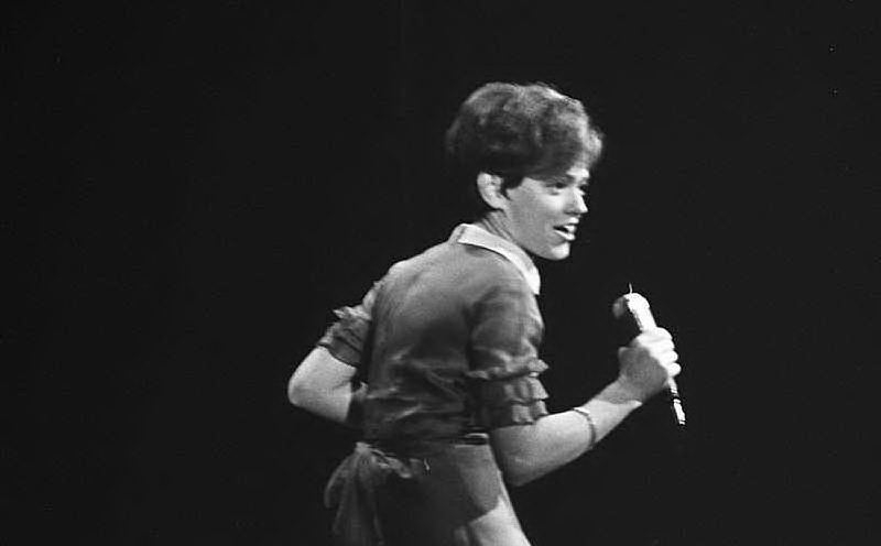 Sul palco nel 1965