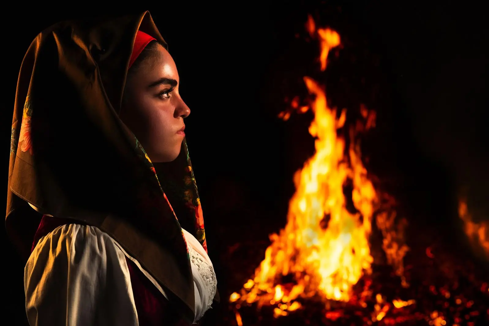 Nurachi, rito di Santa Lucia (Foto Facebook pagina della Festa)