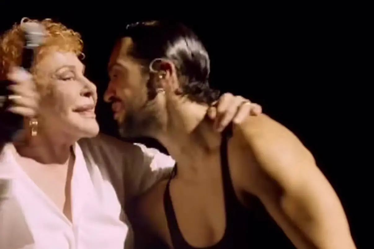 Mahmood e Ornella Vanoni (Frame video profilo Instagram Mahmood)