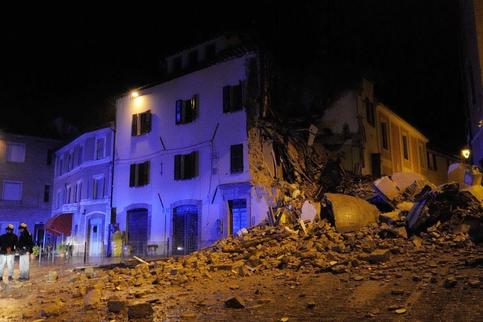 I danni del sisma nel Maceratese