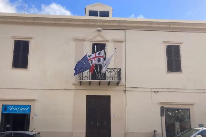 Palazzo del Marchese, sede istituzionale a Porto Torres (foto Pala)