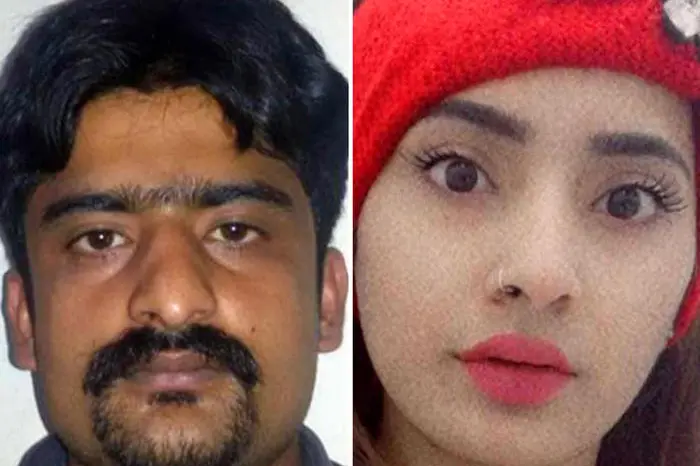 Danish Hasnain e la nipote Saman (Ansa)