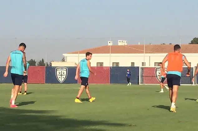 Gaetano Oristanio in campo