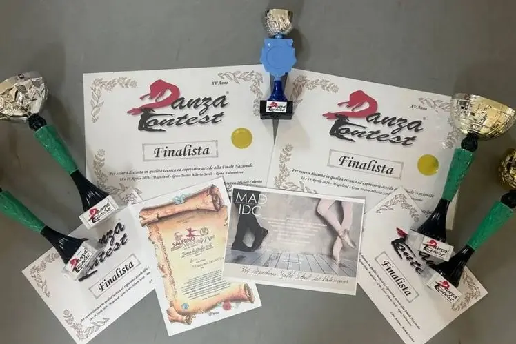 Danza contest, pergamene e coppe