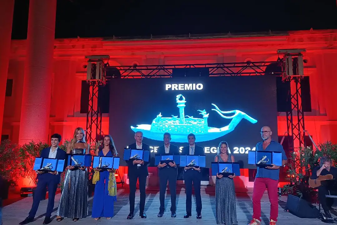 I vincitori della scorsa edizione del Premio Navicella Sardegna (foto Ilenia Giagnoni)