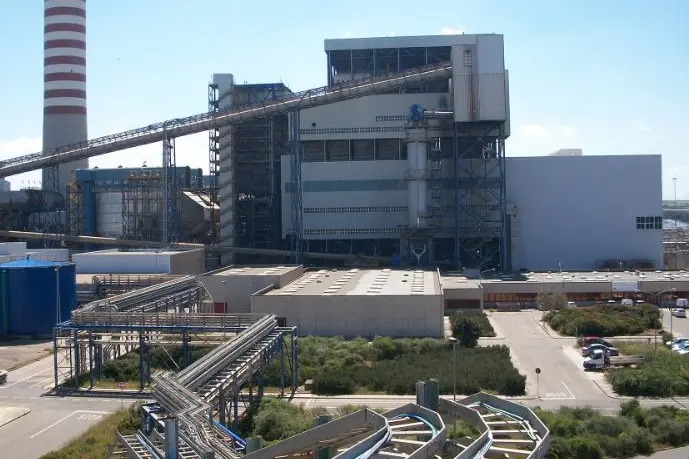 Centrale a carbone di Fiume Santo-Sassari (foto Pala)