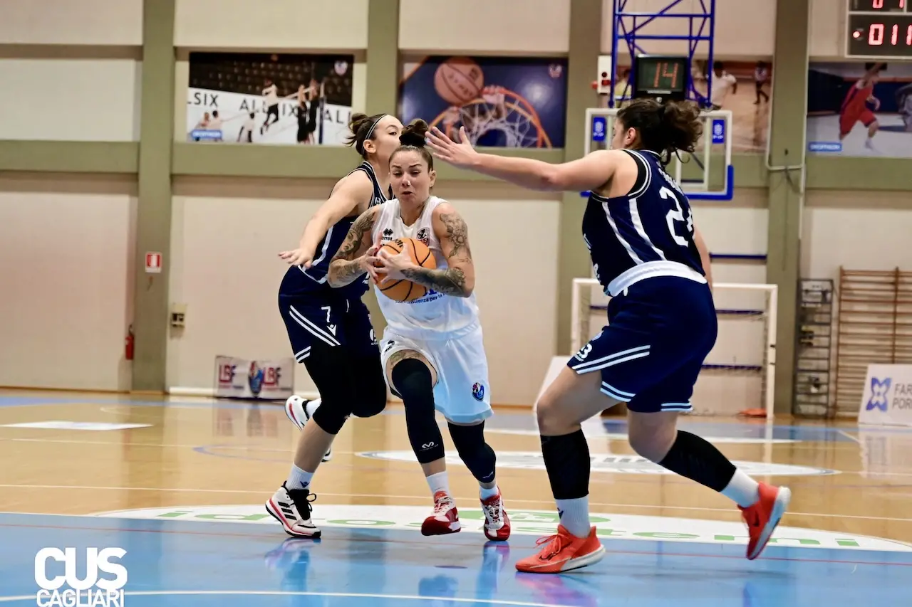 Kinga Piedel, guardia del Cus Cagliari (foto Chiaramida)