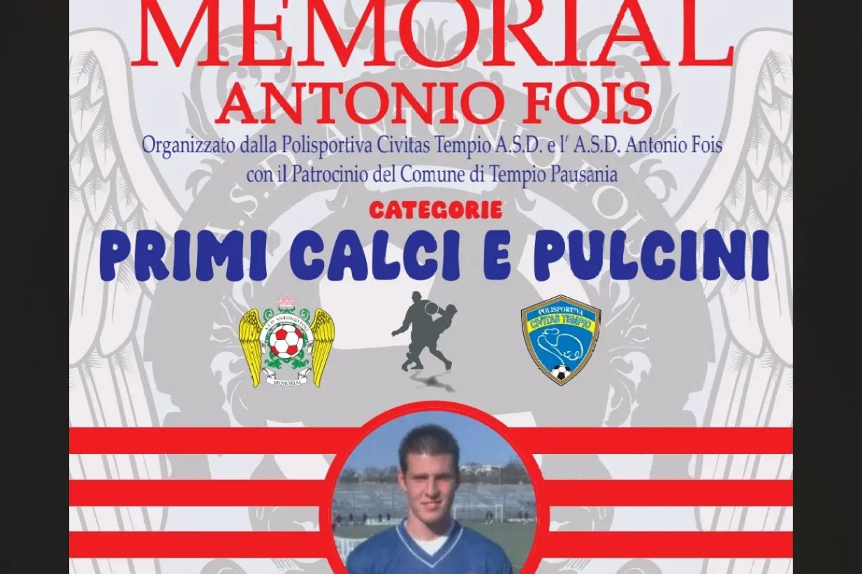 La locandina del Memorial Antonio Fois
